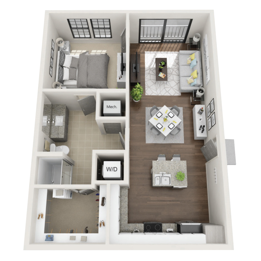 Scarlet floor plan