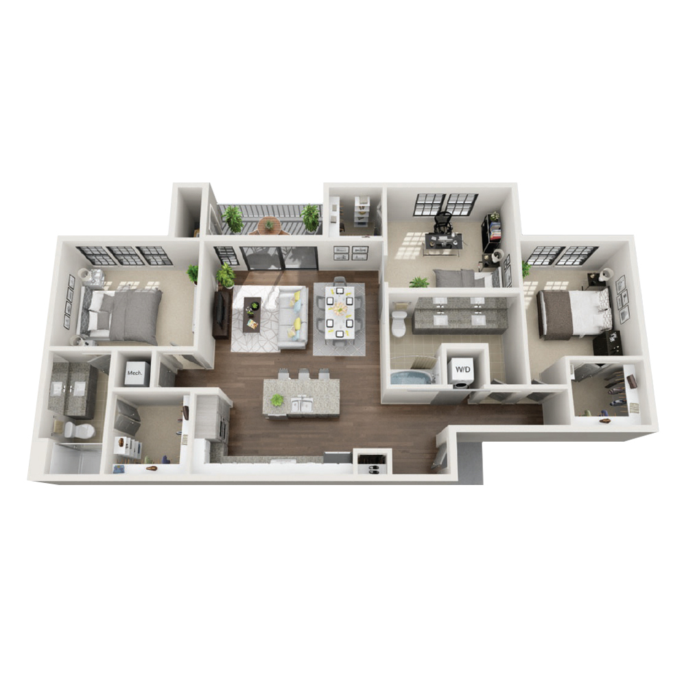 Cinnamon floor plan