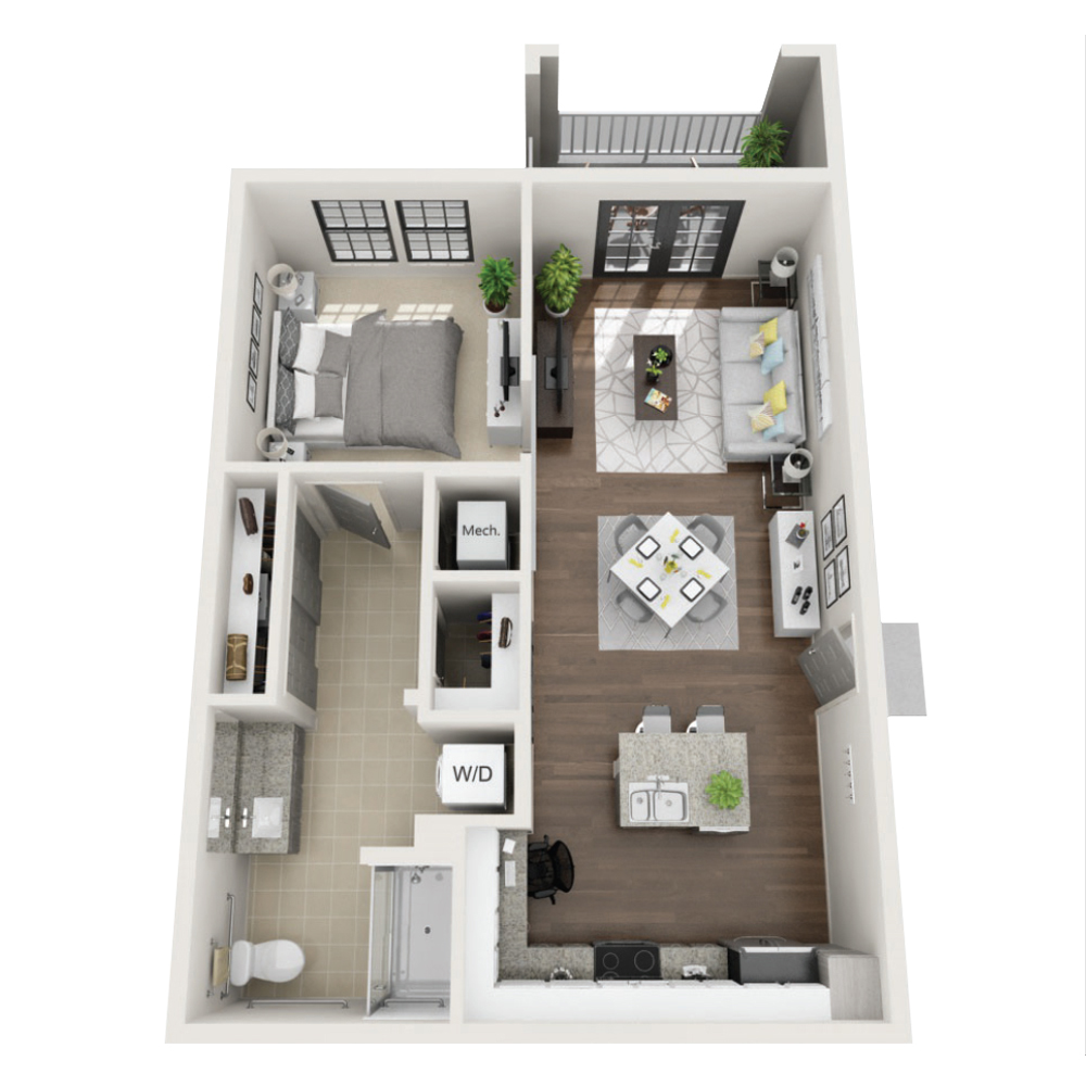 Caramel floor plan