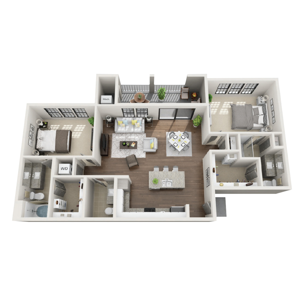 Clay floor plan