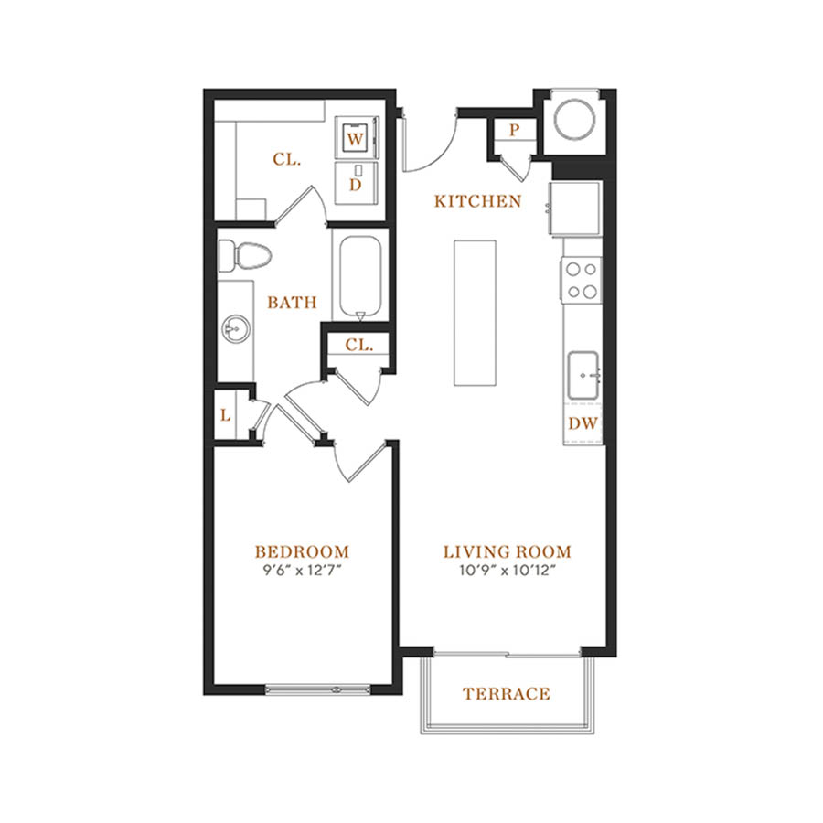 E2 floor plan