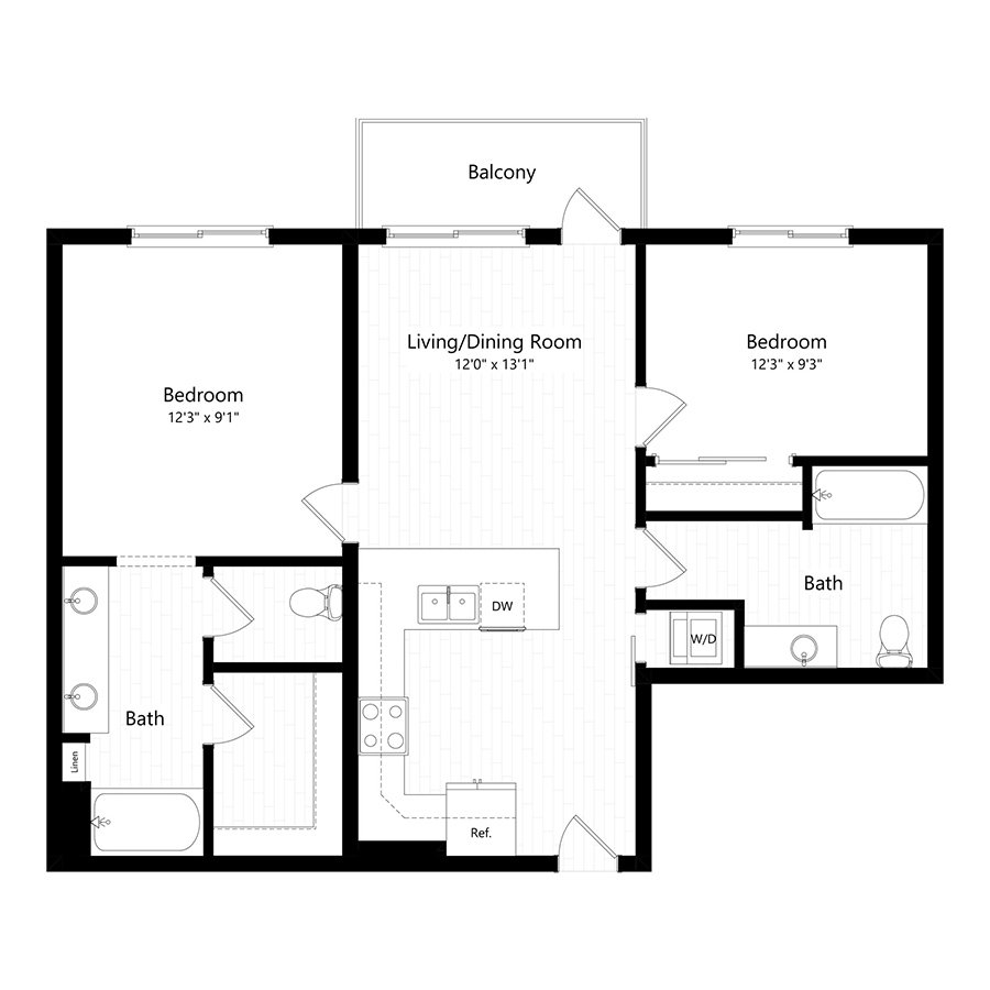 B4 floor plan