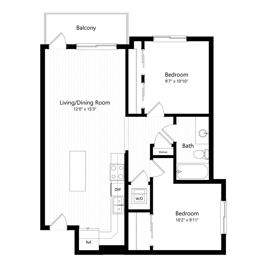 B2 floor plan