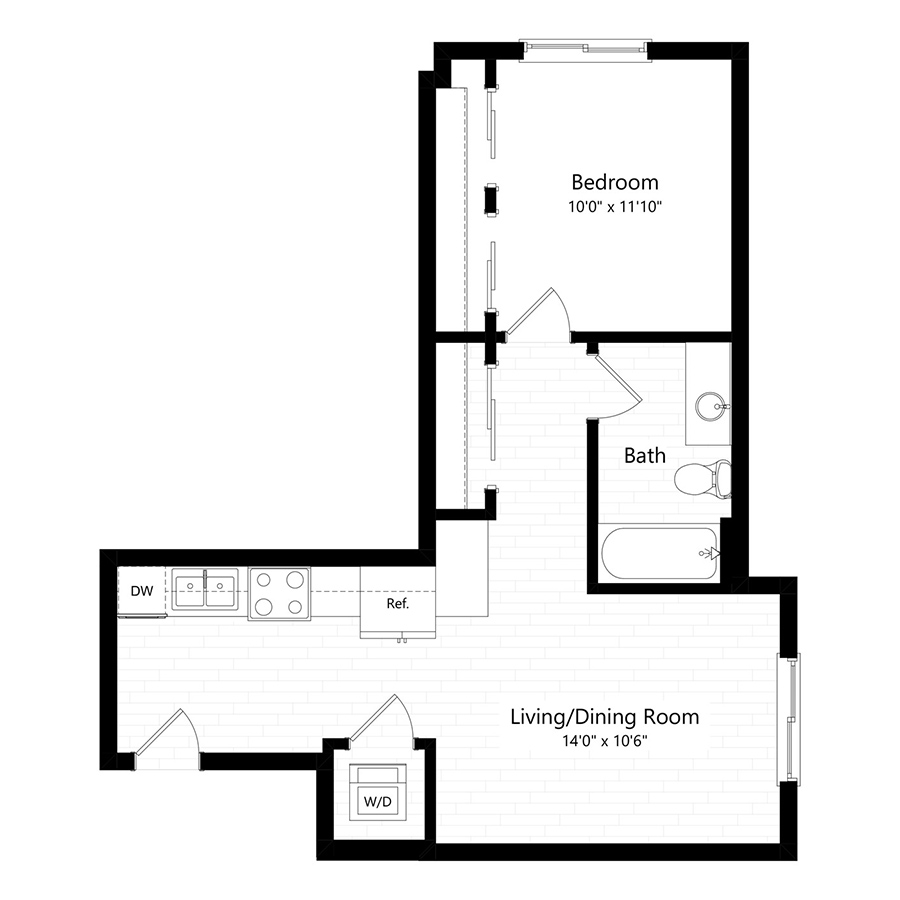 A1 floor plan