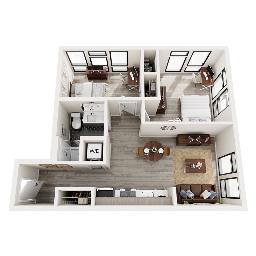 C1 floor plan