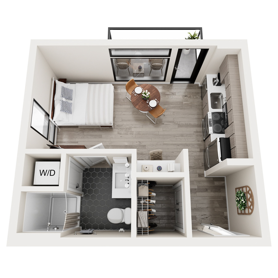 A9 floor plan