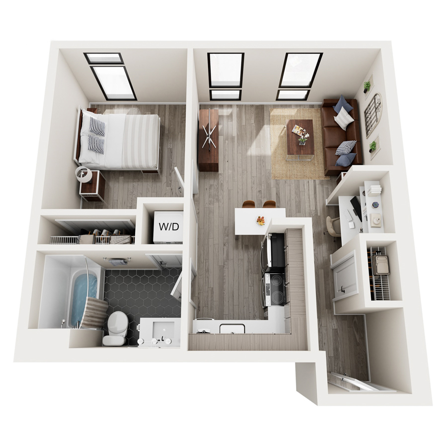 B6a floor plan