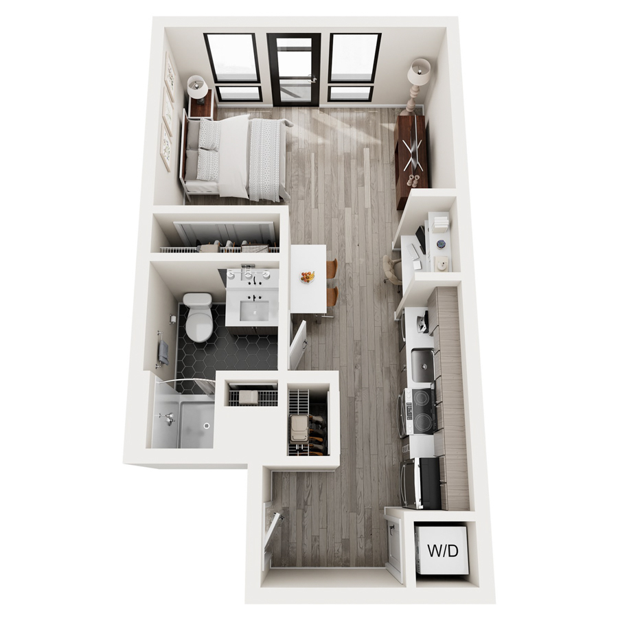 A2 floor plan