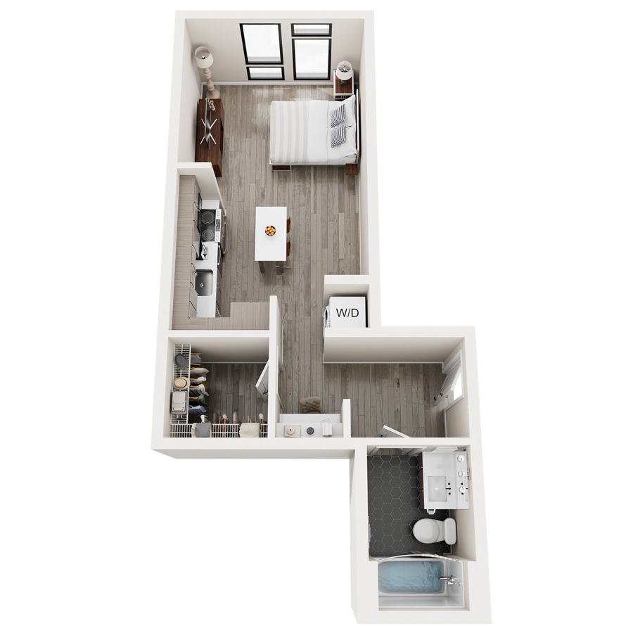 A1b floor plan
