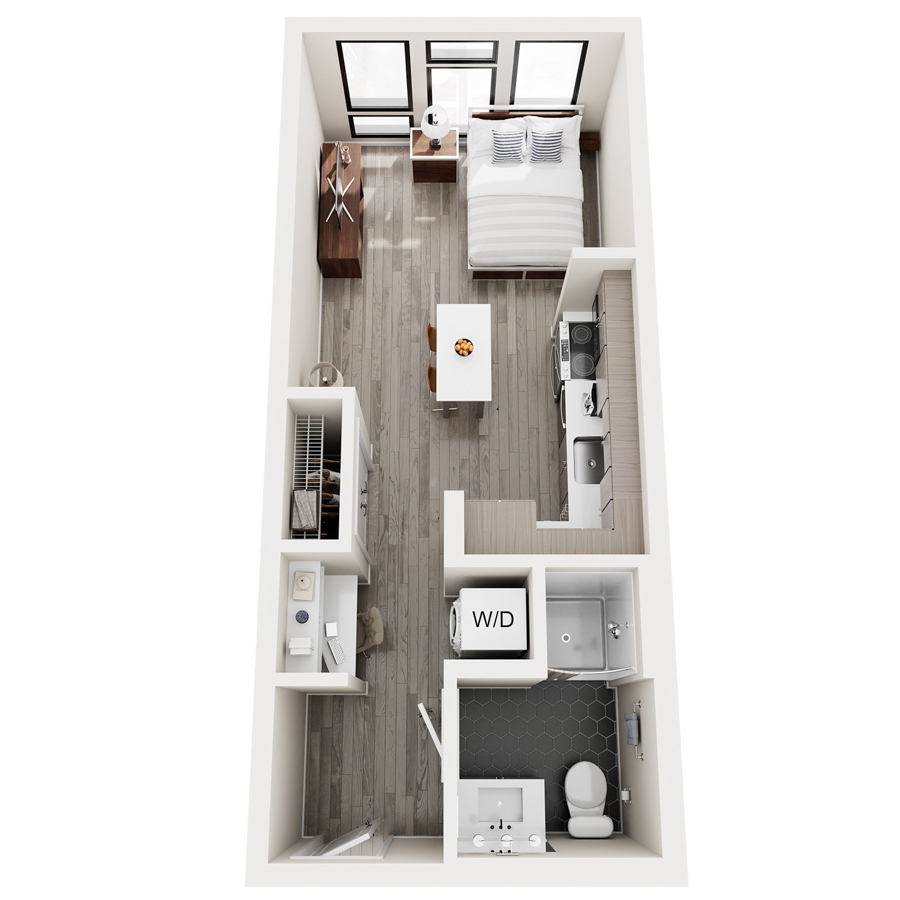 A1 floor plan