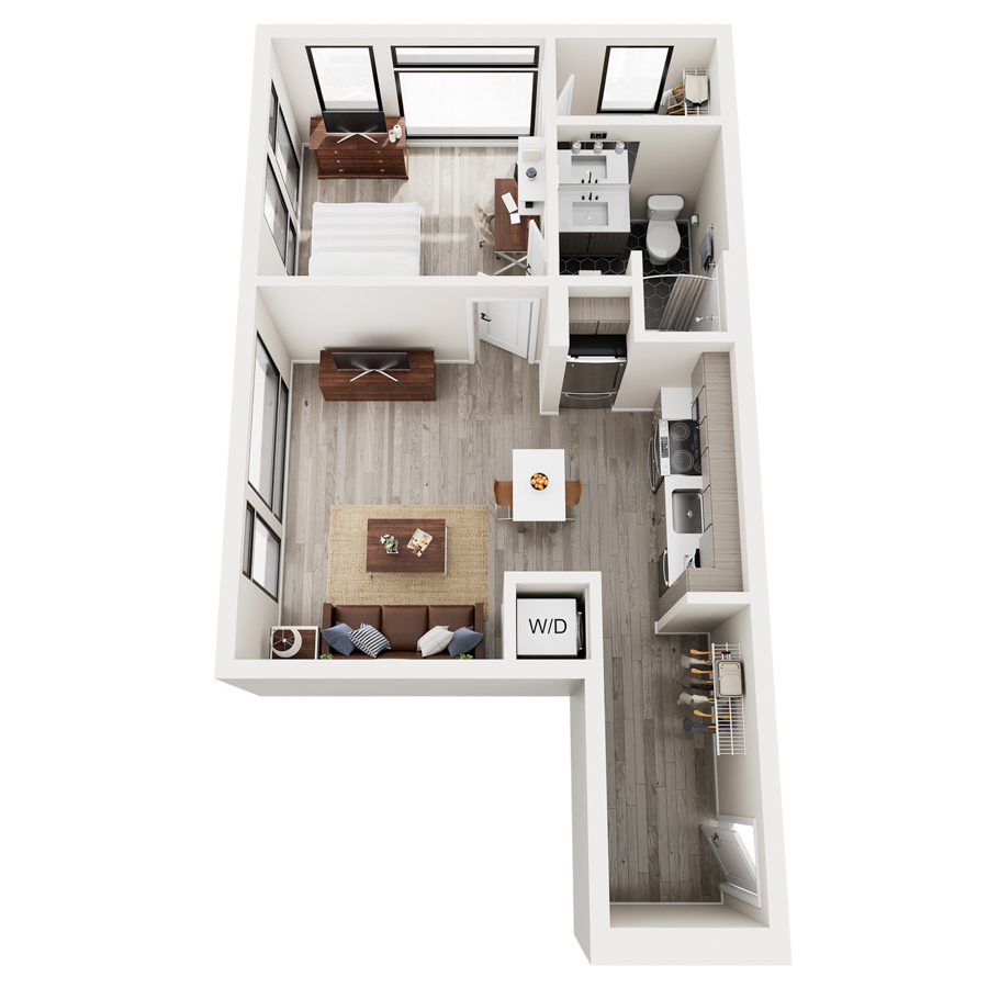 B3a floor plan