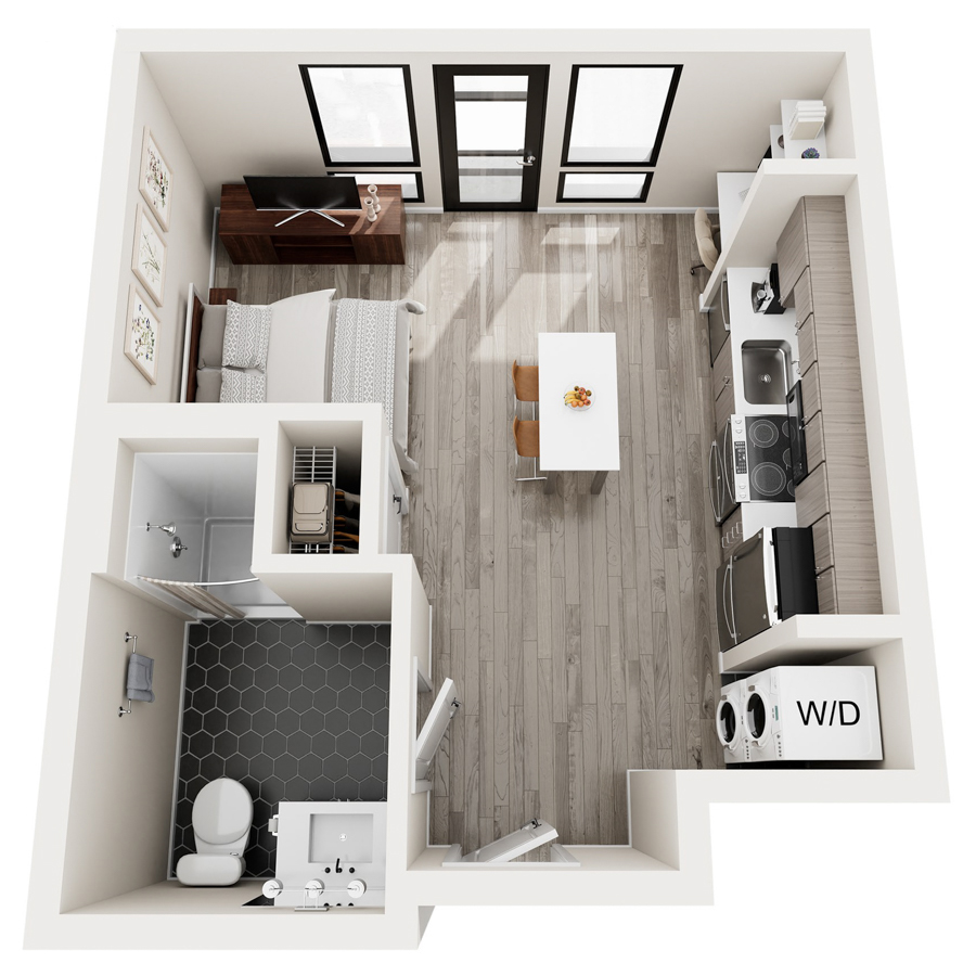 A4 floor plan