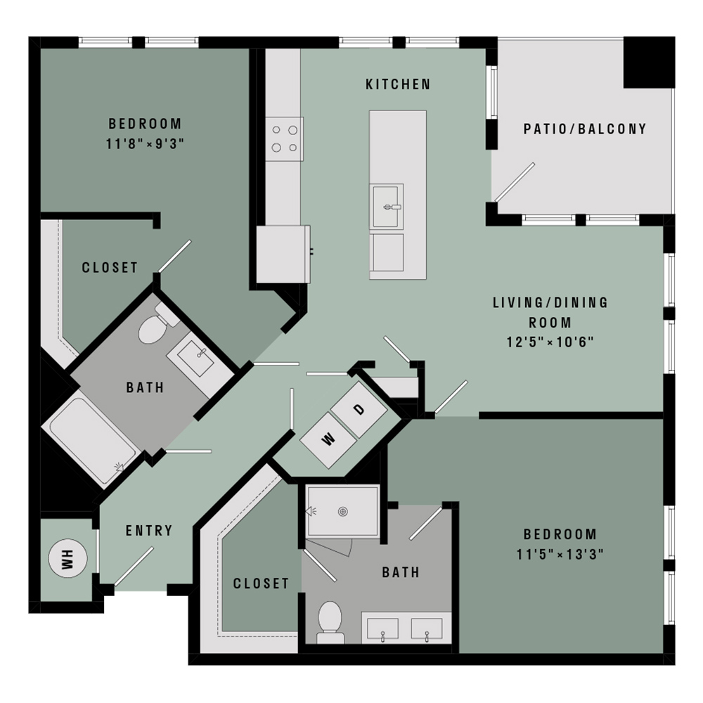 B2 floor plan