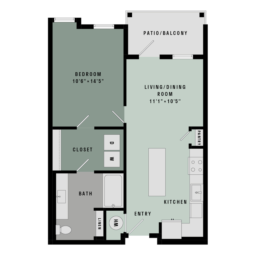 A1 floor plan