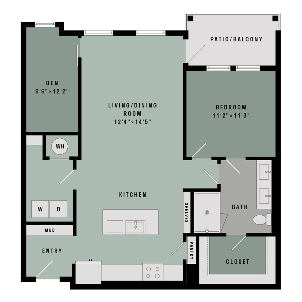 A6 floor plan