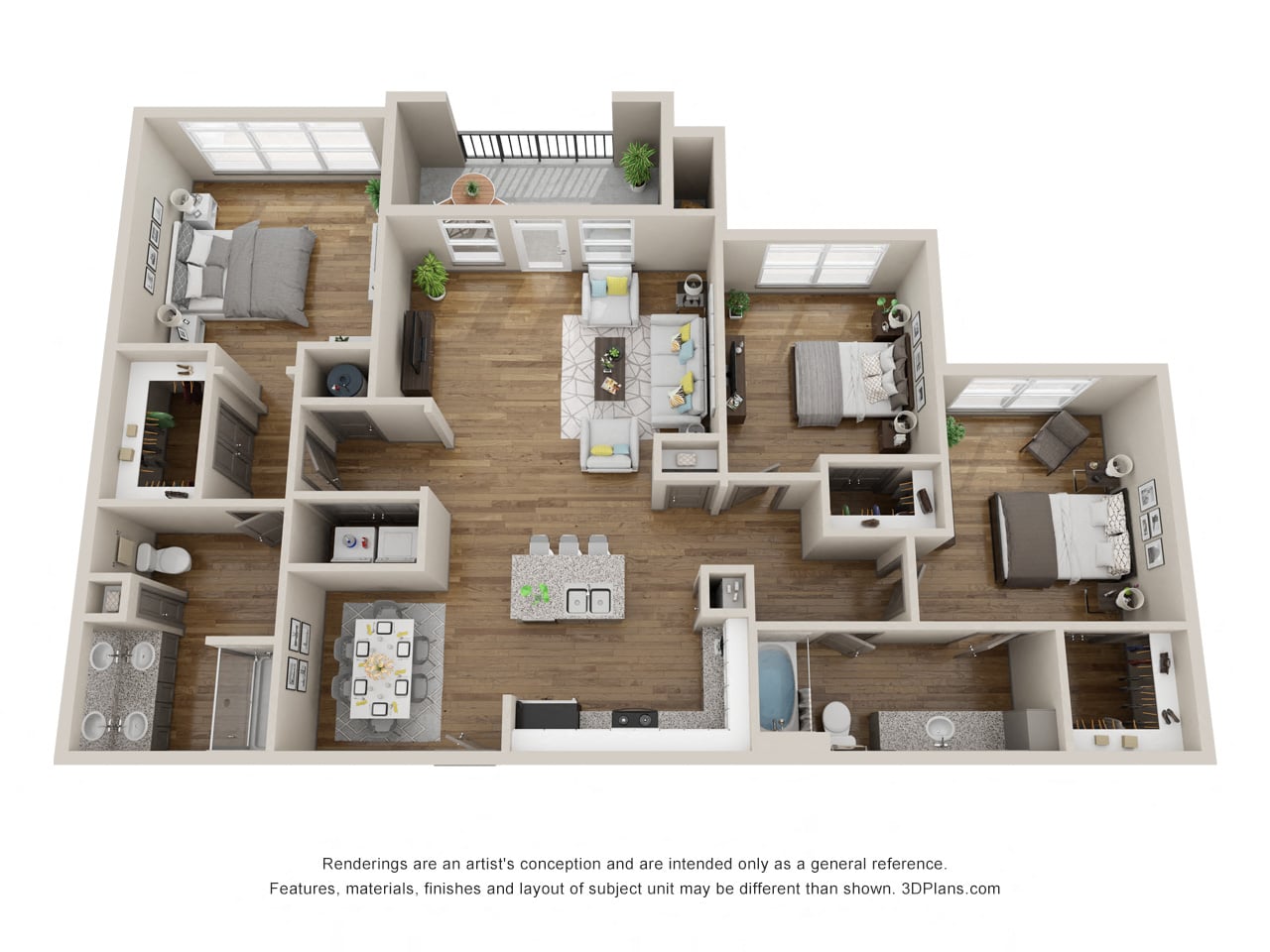 C1 floor plan