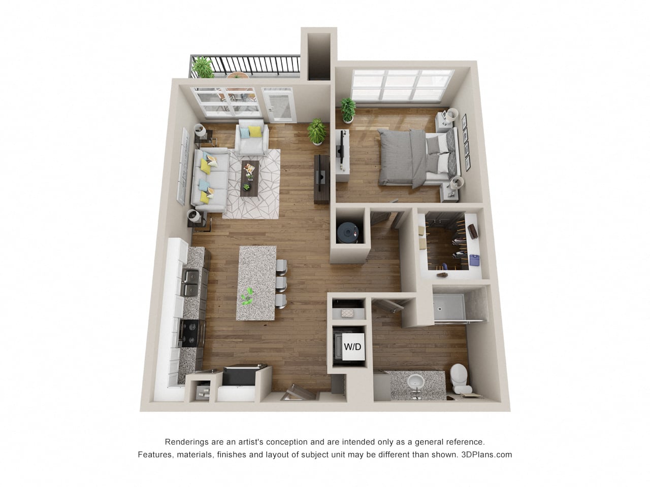 A2 floor plan