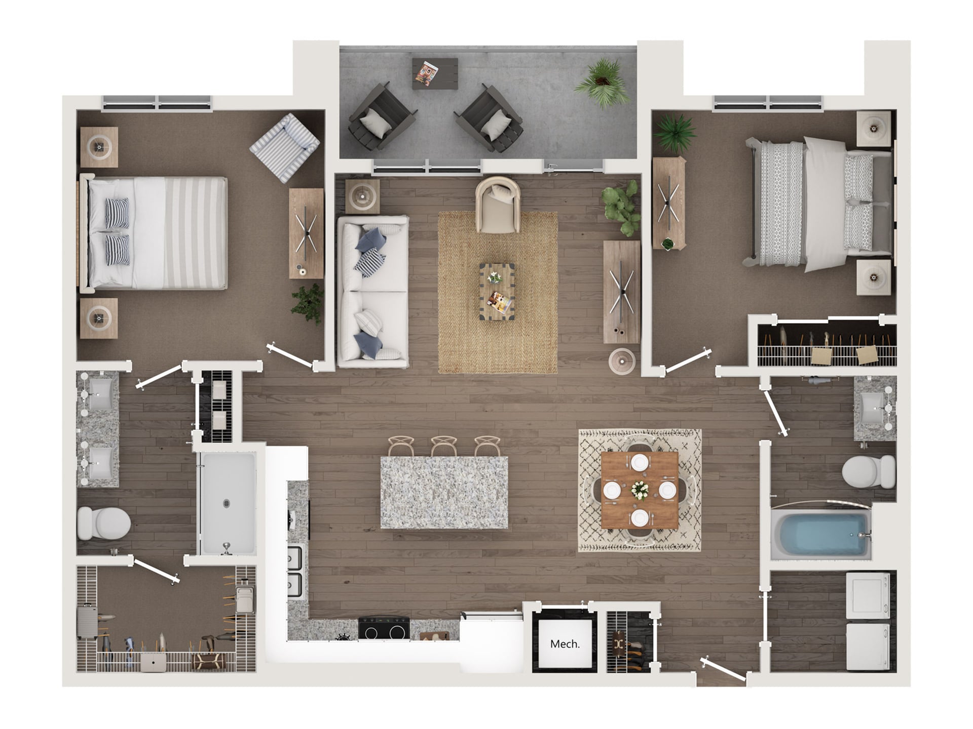 B2 floor plan