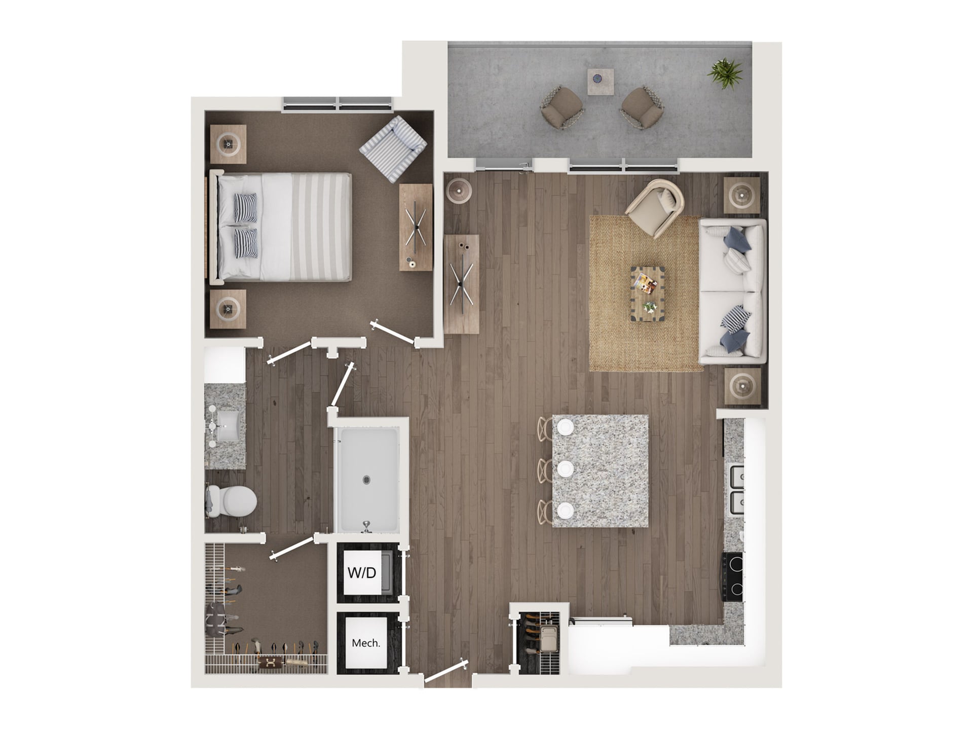 A2 floor plan