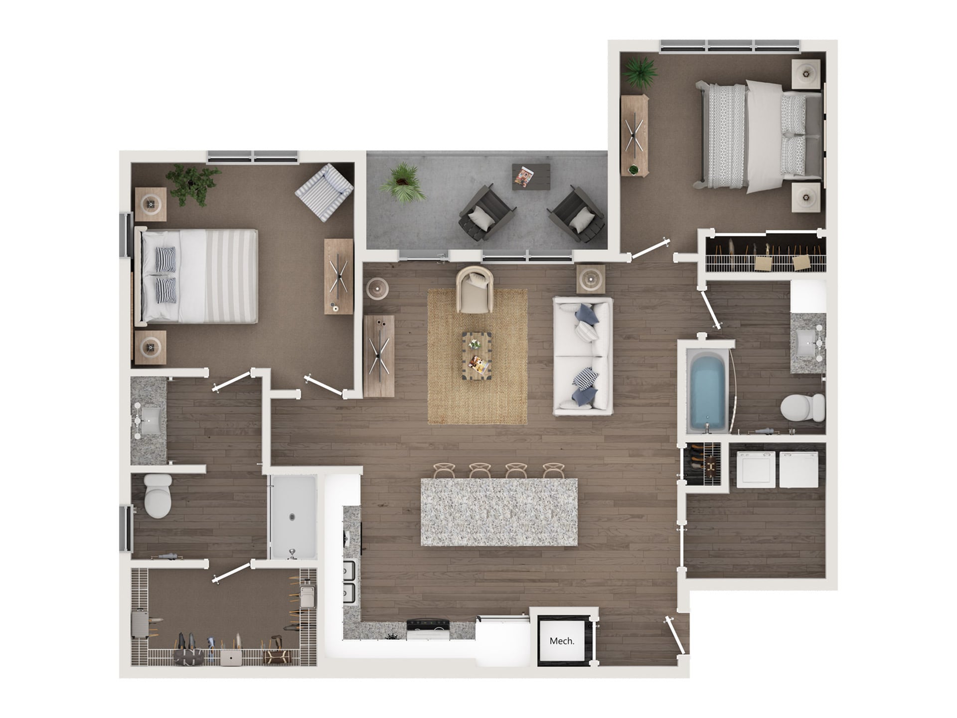 B2.1 floor plan