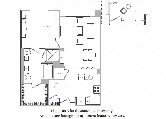 F floor plan