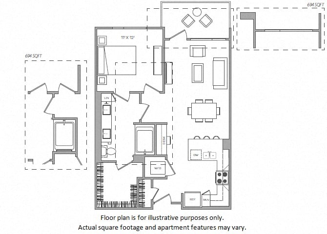 D floor plan
