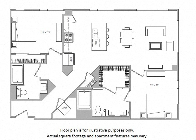 I floor plan