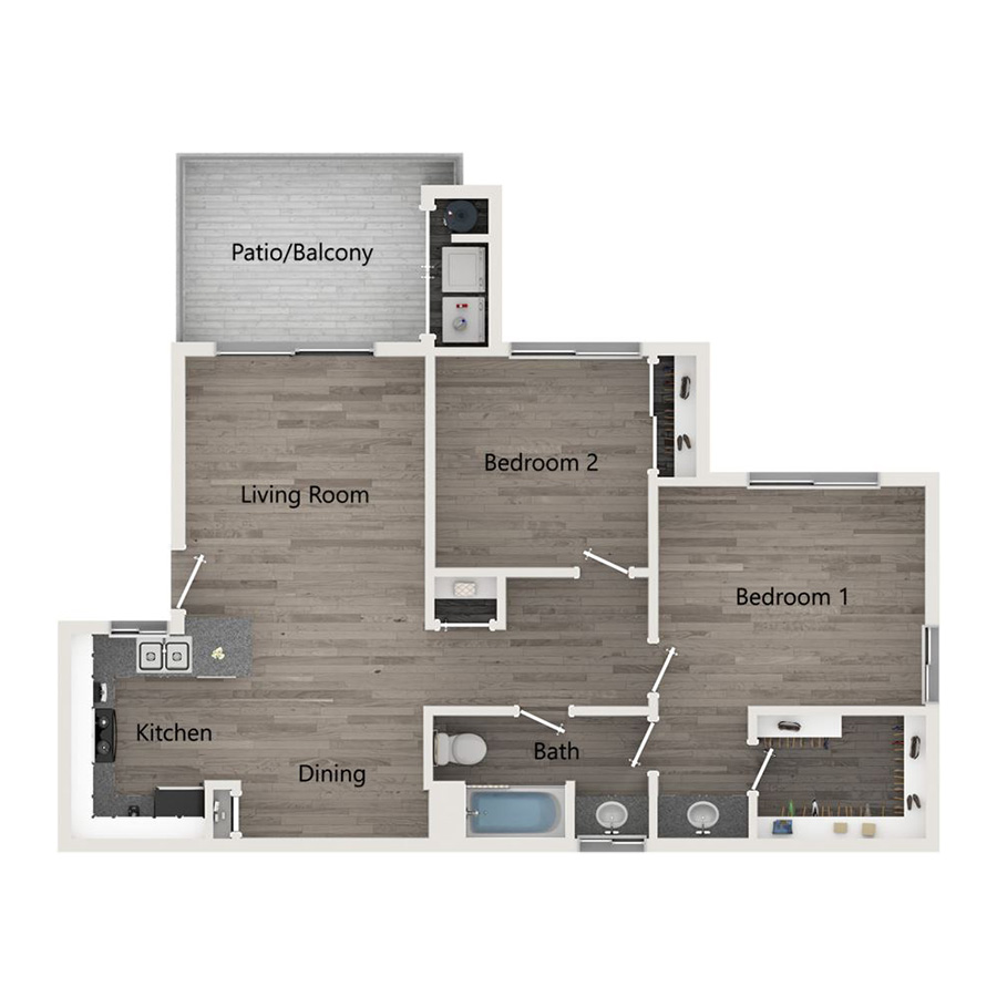 B10D floor plan