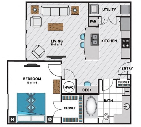 A1 floor plan