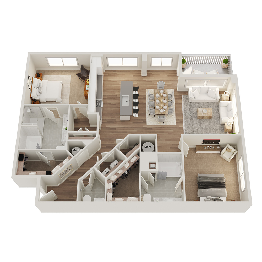 2F floor plan