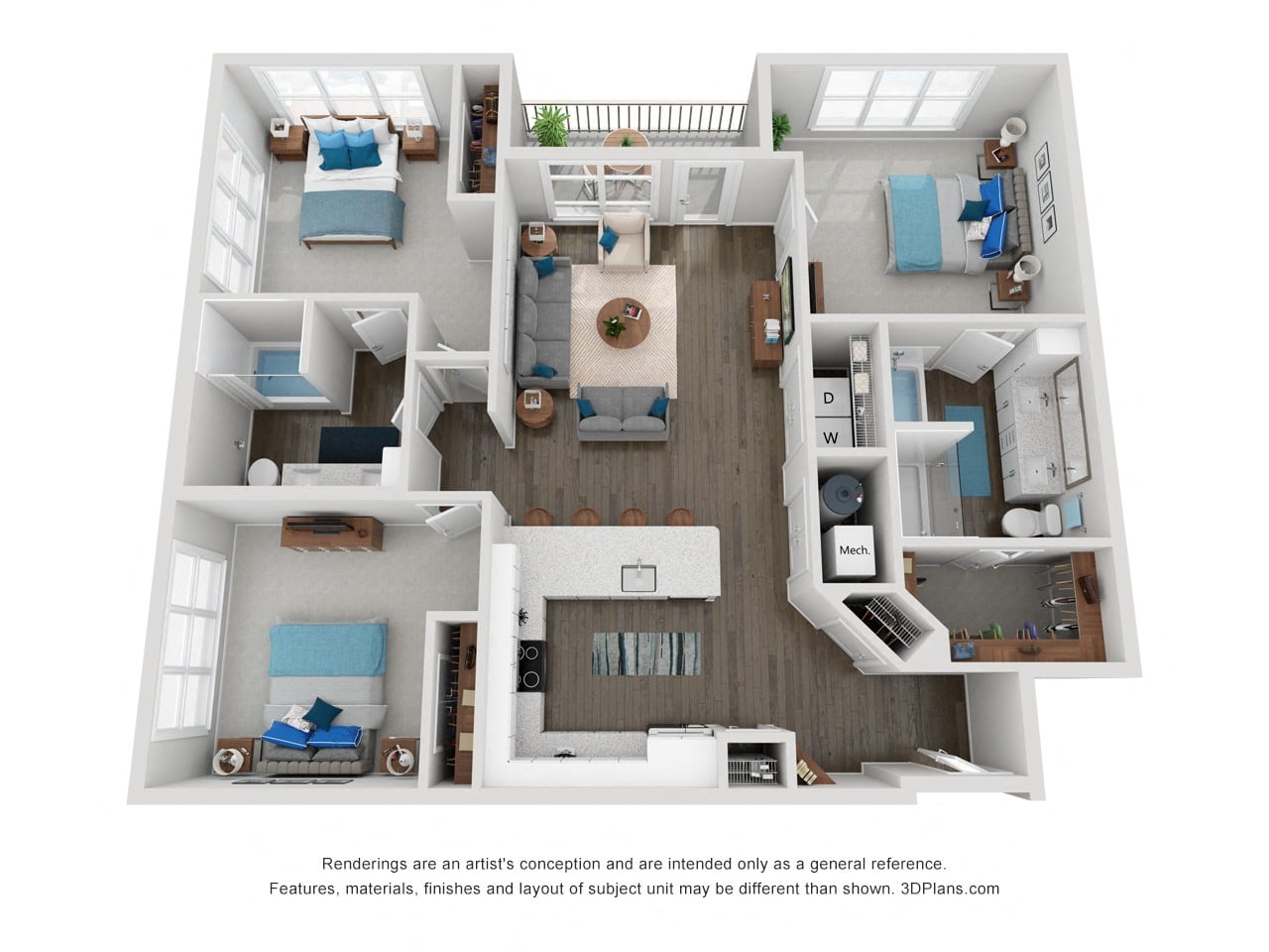 C1 floor plan