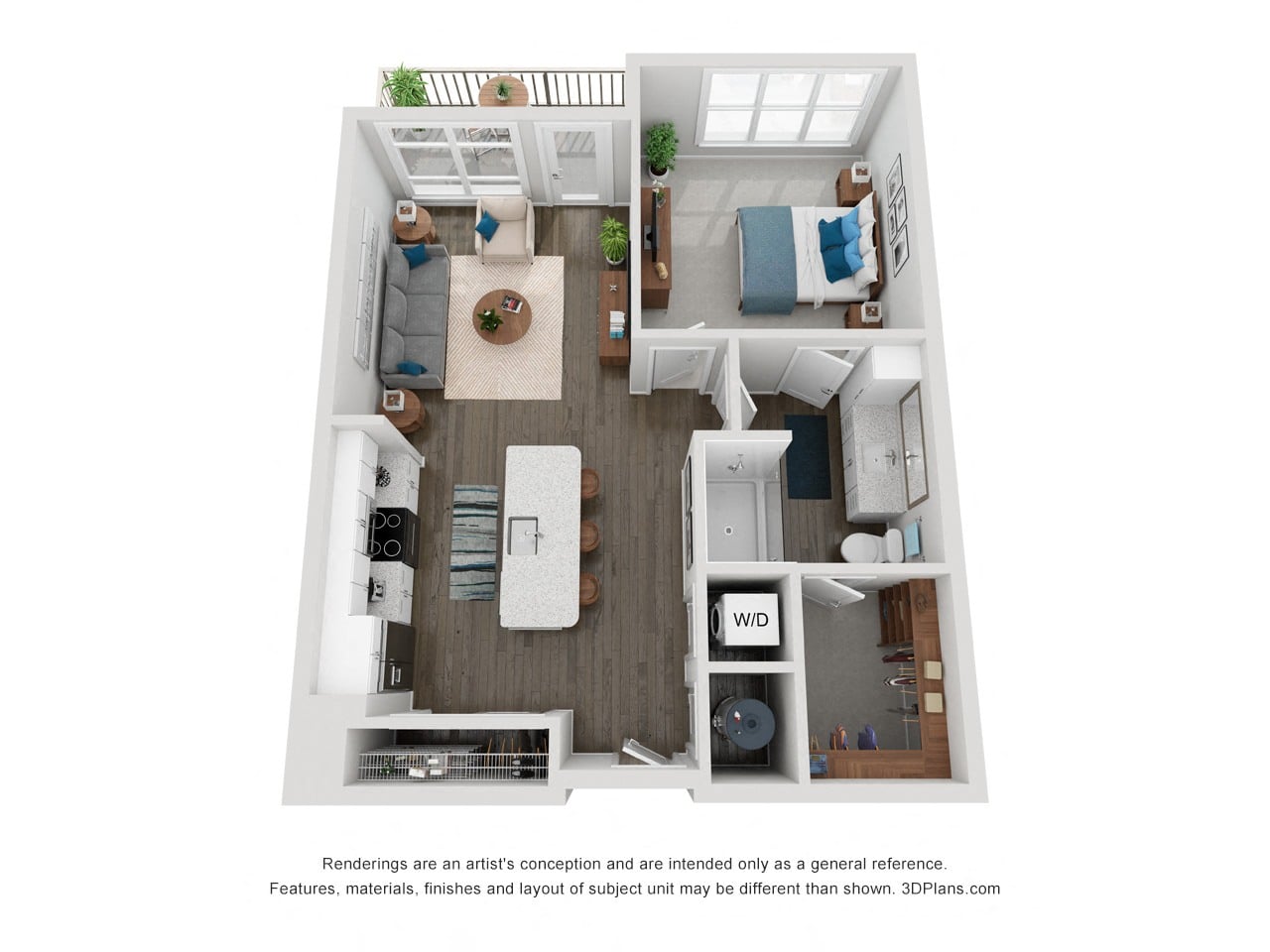 A2 floor plan