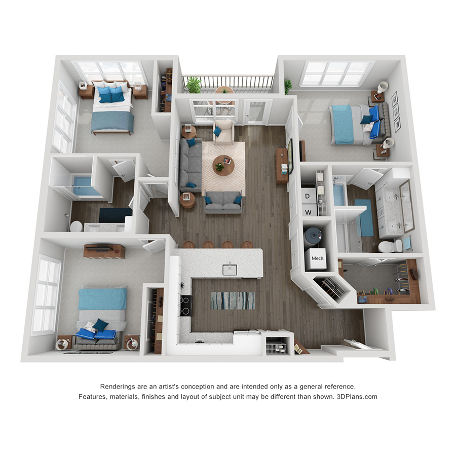 C1 floor plan