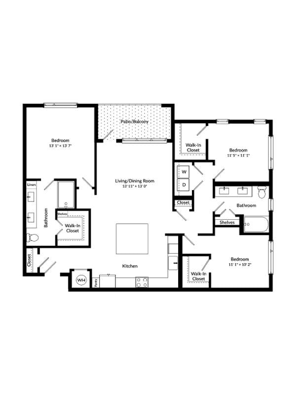 C2-M1 floor plan