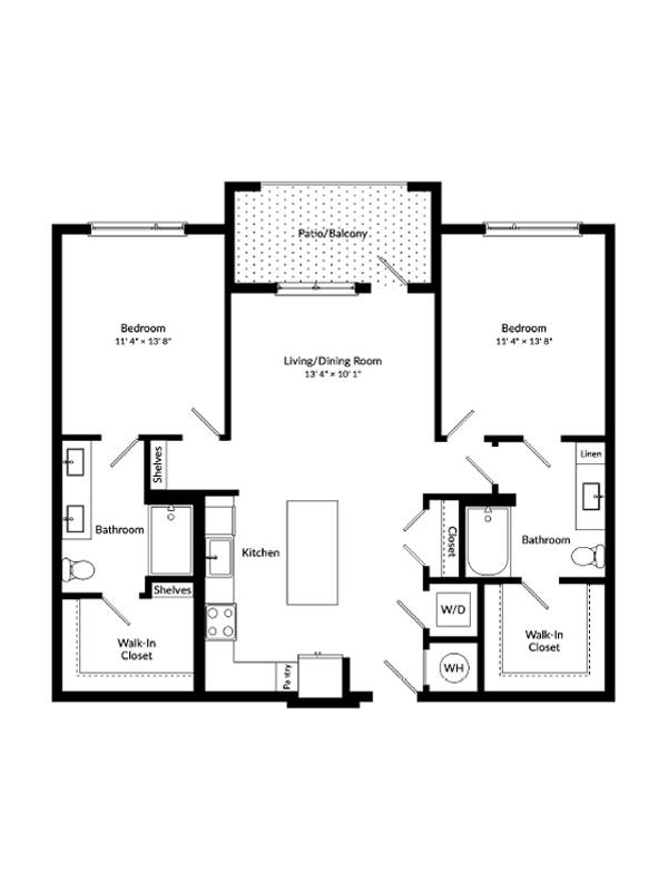 B1-M1 floor plan
