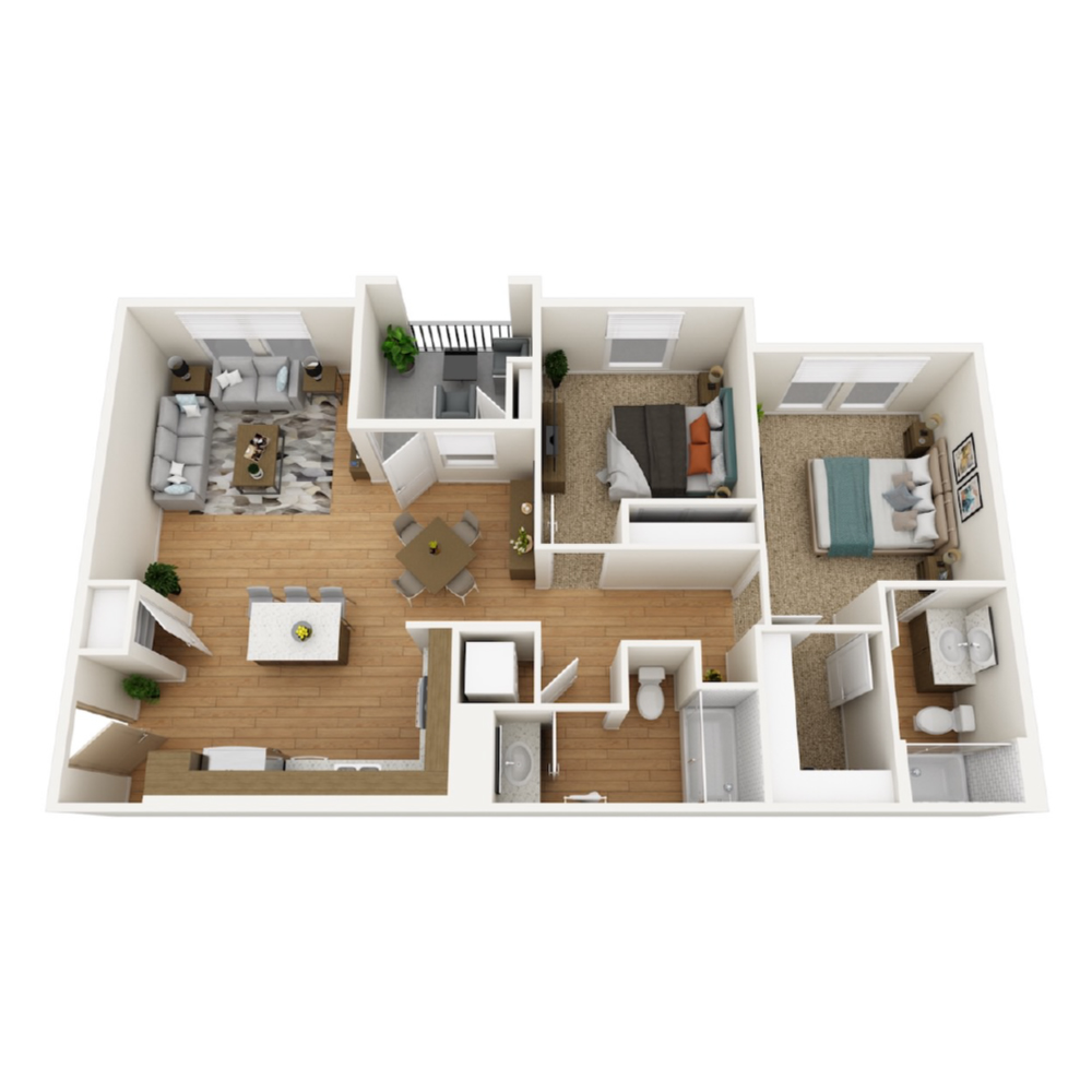 B2 floor plan