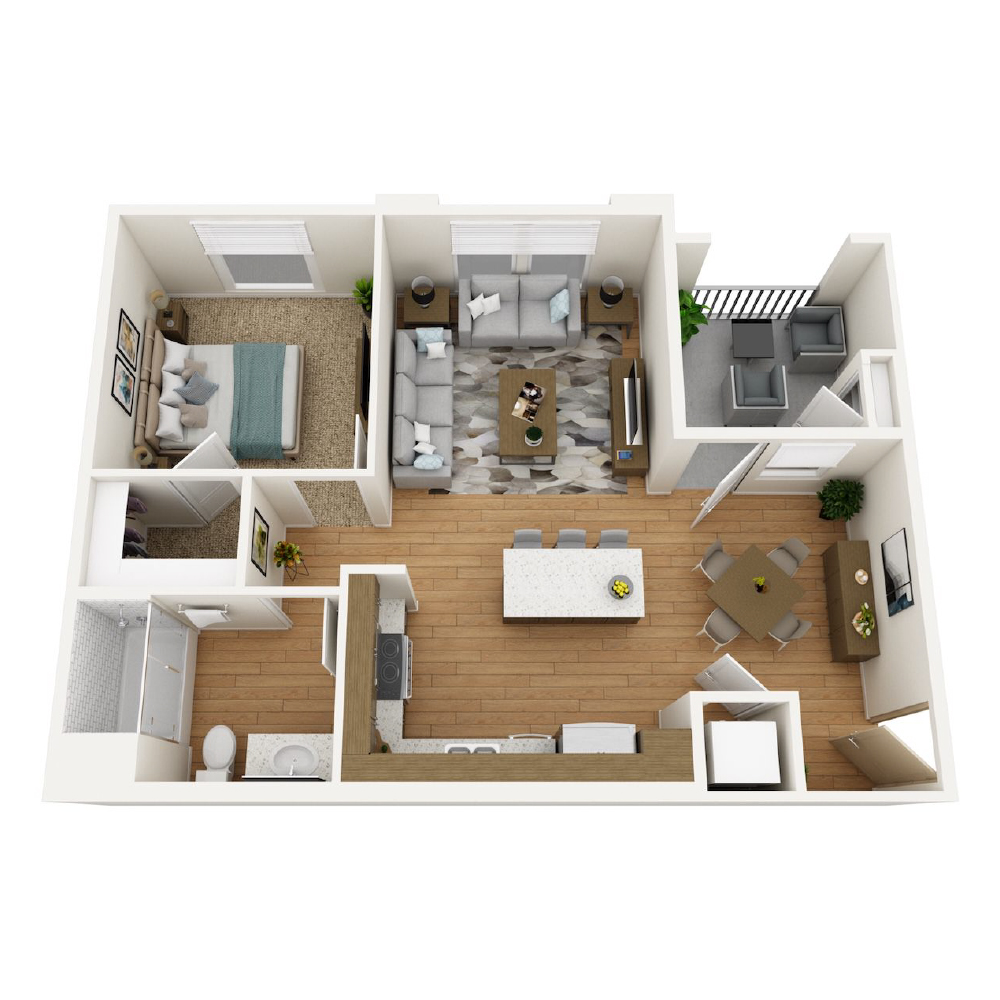 A1 floor plan
