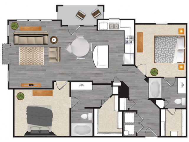 B2 floor plan