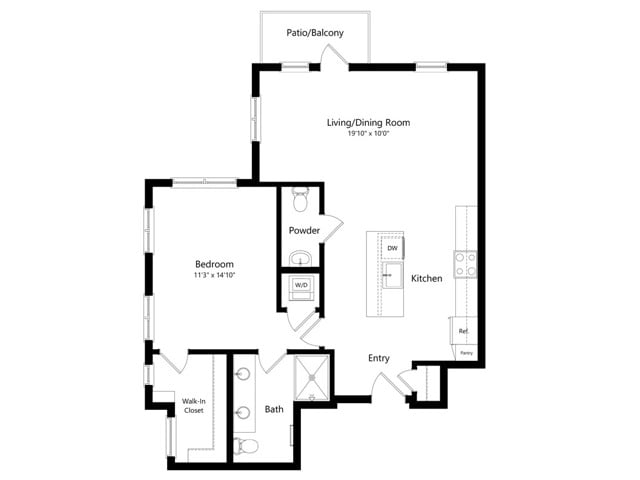 A17 floor plan