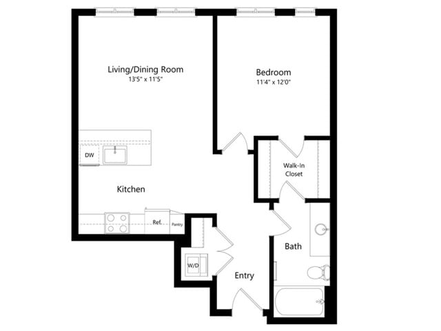 A9 floor plan