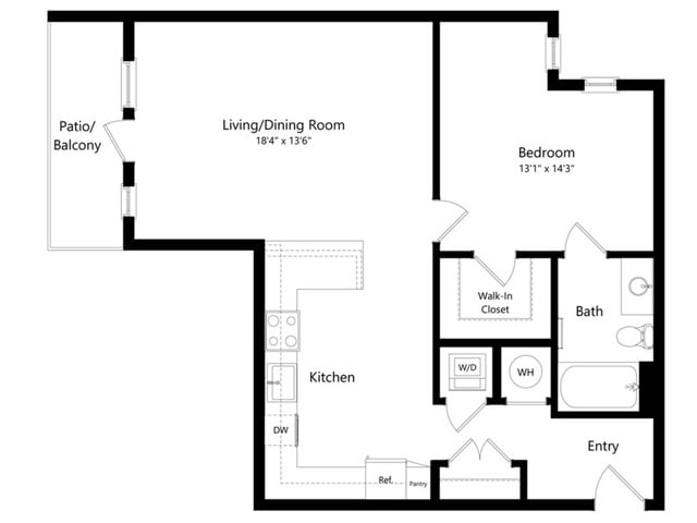 A14 floor plan