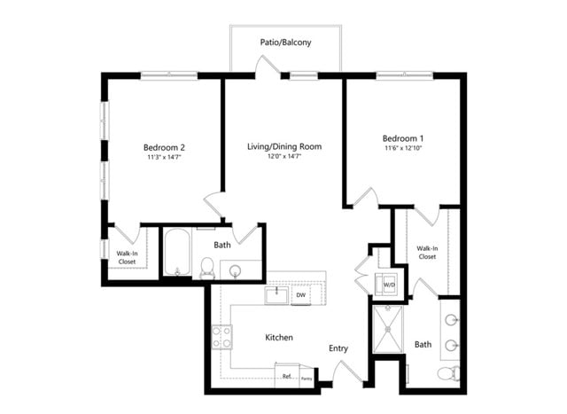 B2 floor plan