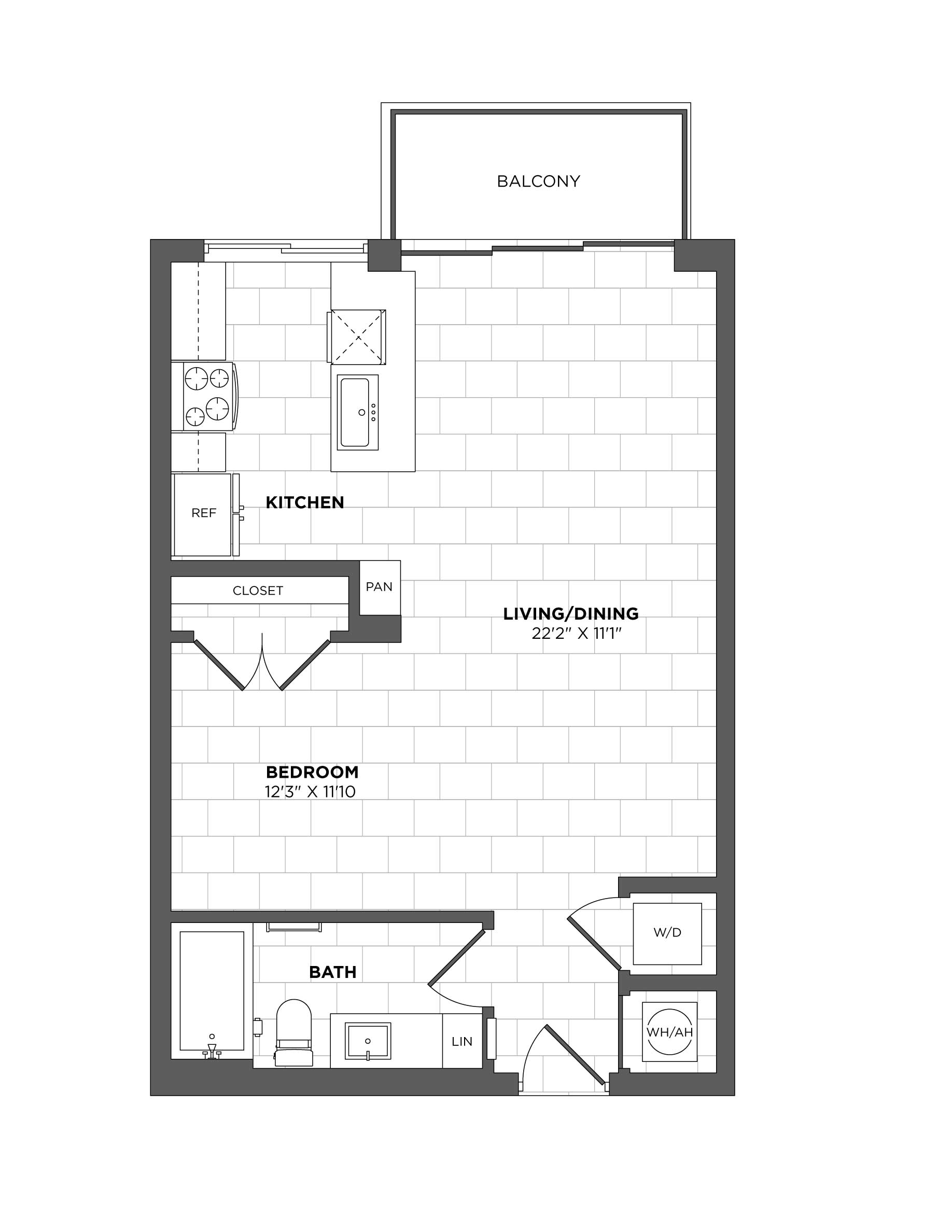 Studio-S-1 floor plan
