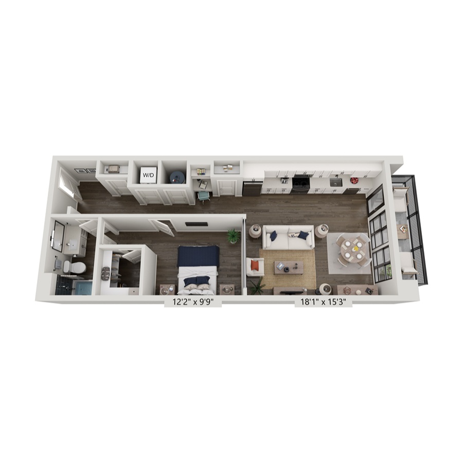 A6 floor plan