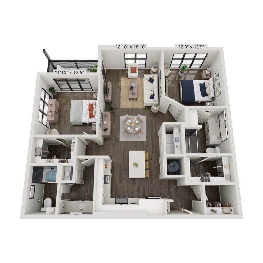 B3.2 floor plan
