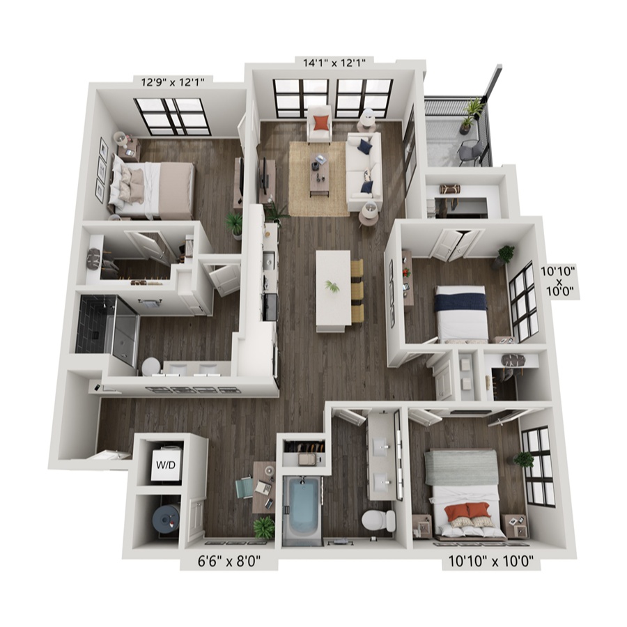 C1 floor plan