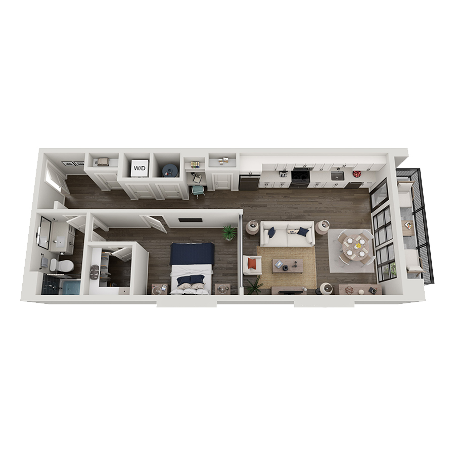 A6 floor plan
