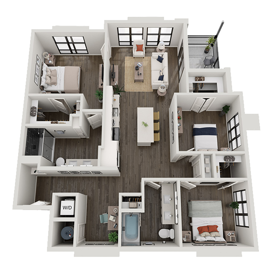 C1 floor plan