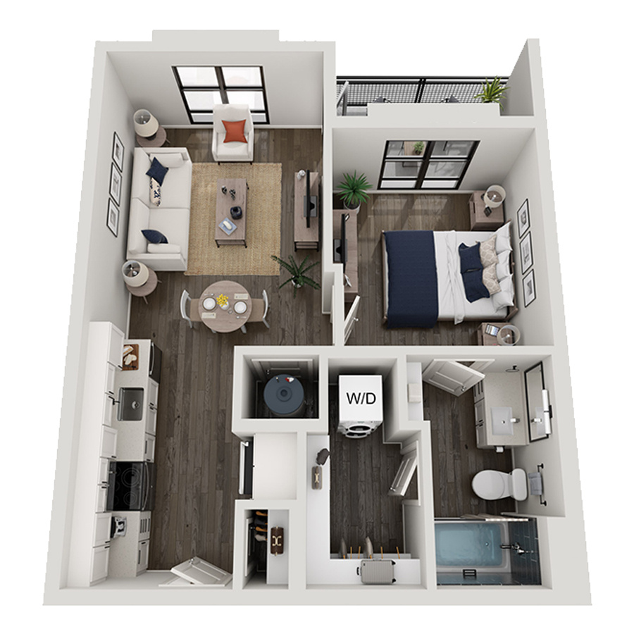A2 floor plan