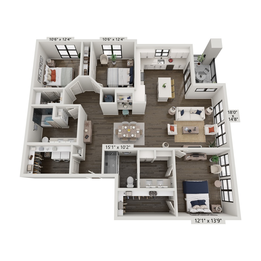 C3 floor plan